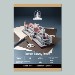 Dunedin Railway Station Paper Model