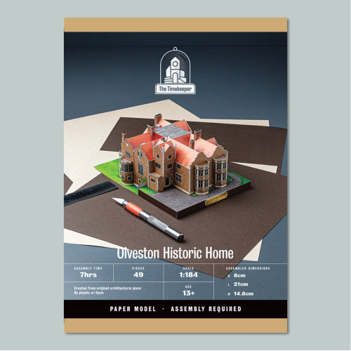 Olveston House Paper Model